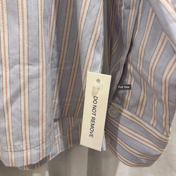 NWT For Love And Lemons Lakeside Stripe Button Down Top - Picture 5 of 5